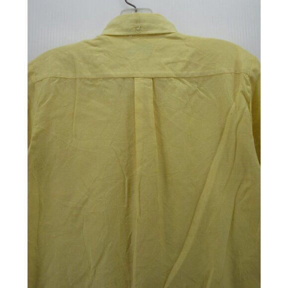 VINTAGE Shirt 14 Japan Student Sheldon Button Down 60s Pocket XS * - Picture 8 of 12